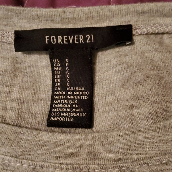 Long sleeve crop top - Picture 2 of 2